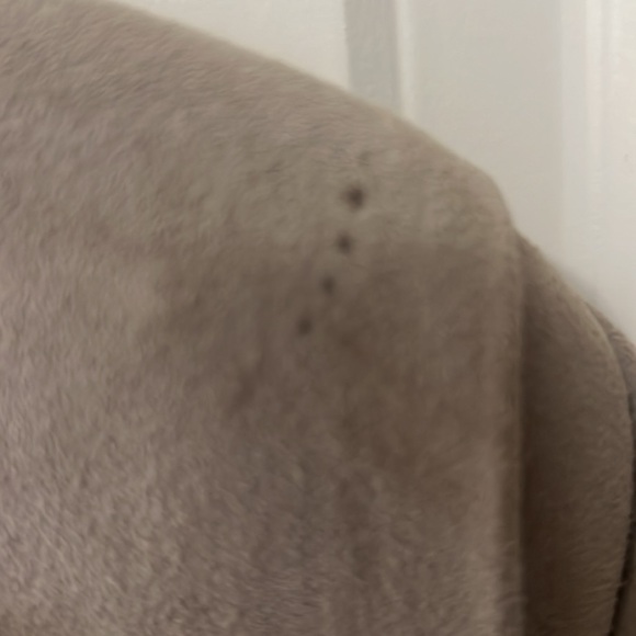 MICHAEL HOBAN X NORTH BEACH VINTAGE GRAY LEATHER BLAZER JACKET - Picture 4 of 12